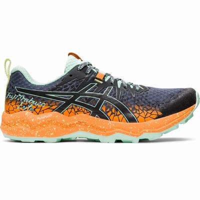 Női Asics Fujitrabuco Lyte Terepfutó Cipő AS6237815 Szürke/Narancssárga